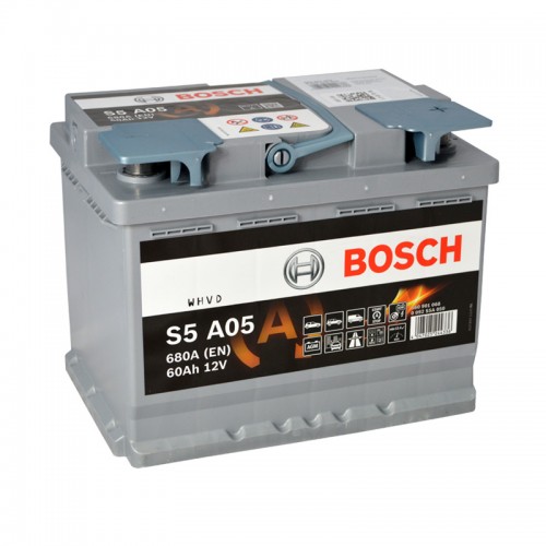 BOSCH S5 A050 AGM 60Ah
