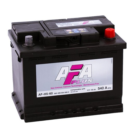 Аккумулятор AFA Plus  AF-H5-60 60Ah 540А