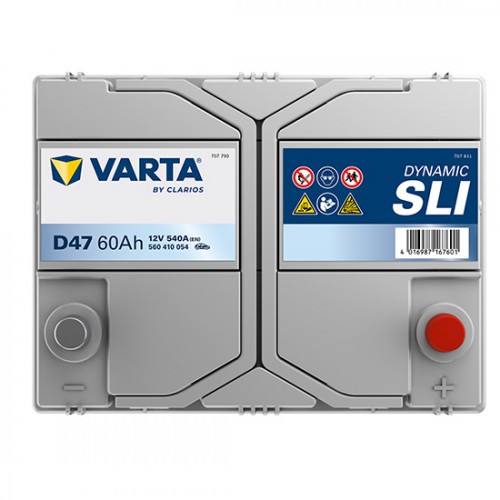 Аккумулятор VARTA Dynamic SLI 60Ah (560410054) D47 Аккумулятор VARTA Dynamic SLI 60Ah (560410054) D47