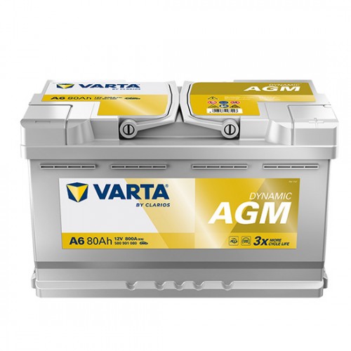 Аккумулятор VARTA Dynamic AGM 80Ah (580901080) A6