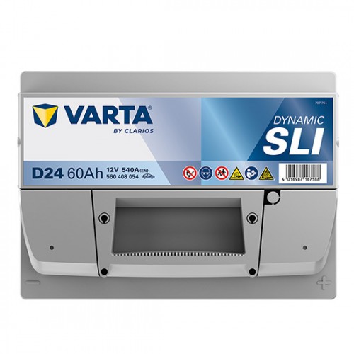 Аккумулятор VARTA Dynamic SLI 60Ah (560408054) D24 Аккумулятор VARTA Dynamic SLI 60Ah (560408054) D24