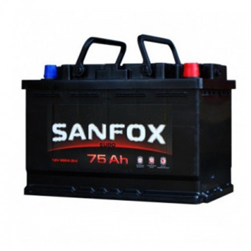 Аккумулятор SANFOX 75Ah о.п.