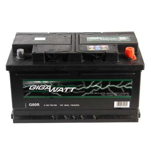 Аккумулятор GIGAWATT 80A