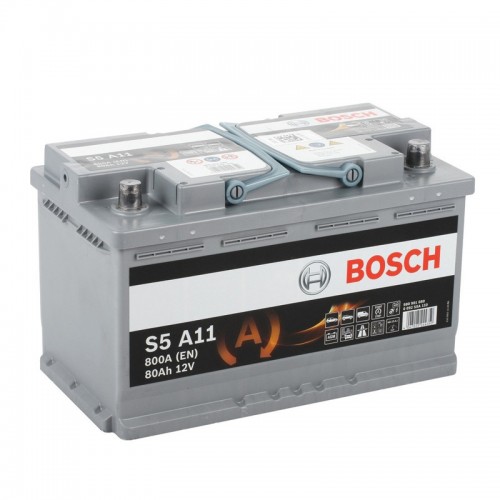BOSCH S5 A110  AGM 80Ah