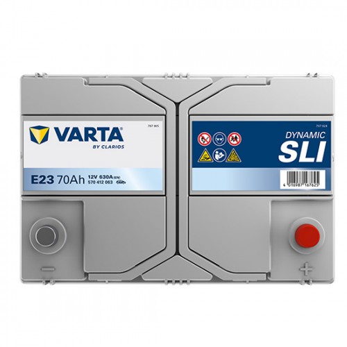 Аккумулятор VARTA Dynamic SLI 70Ah (570412063) E23 Аккумулятор VARTA Dynamic SLI 70Ah (570412063) E23